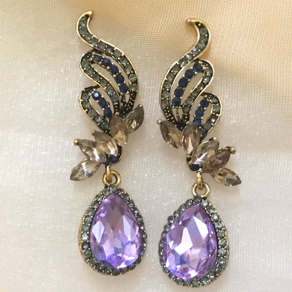 Vintage Earrings For Women, Ladies, Bridal